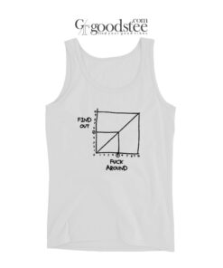 Line Graph Fuck Around Find Out Tank Top