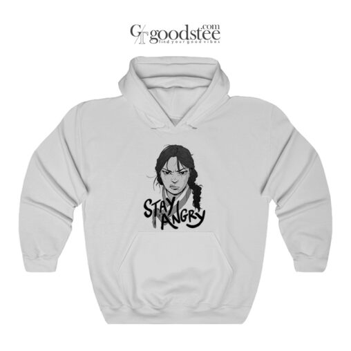 Partner Track Lina Yun Stay Angry Always Hoodie