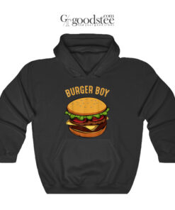 Hamburger Cheeseburger Burger Boy Hoodie
