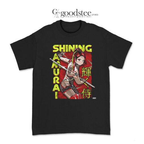 Hikaru Shida Shining Samurai Anime T-Shirt