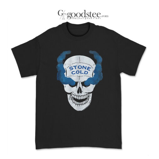 Stone Cold Steve Austin Skull T-Shirt