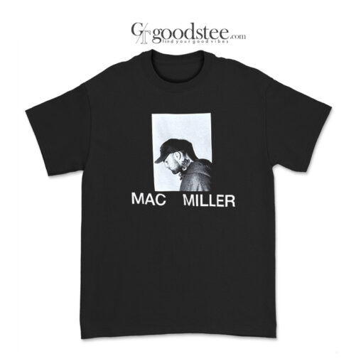 Vintage Mac Miller Portrait T-Shirt