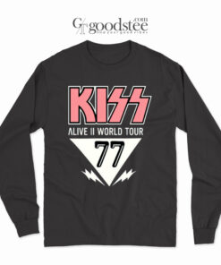 Vintage Zendaya Kiss Alive II World Tour Long Sleeve
