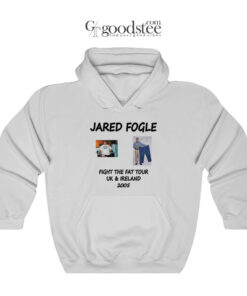 Jared Fogle Fight the Fat Tour UK And Ireland Hoodie