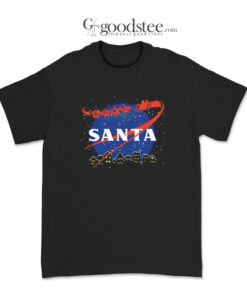 Santa Claus Nasa Christmas T-Shirt