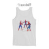 Spiderman Meme Santa Light Tank Top