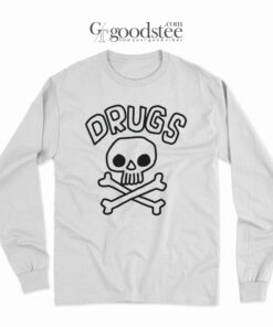 Drugs Skull Truth For Youth Bible Comics Long Sleeve