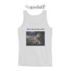 Got A Lot On My Mind Sad Sitting Wolf Tank Top