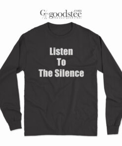 Travis Scott Listen To The Silence Long Sleeve
