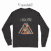 Rainbow Laser Cat House Long Sleeve