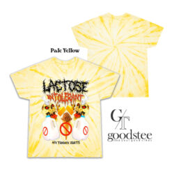 Lactose Intolerant My Tummy Hurts Tie Dye T-Shirt